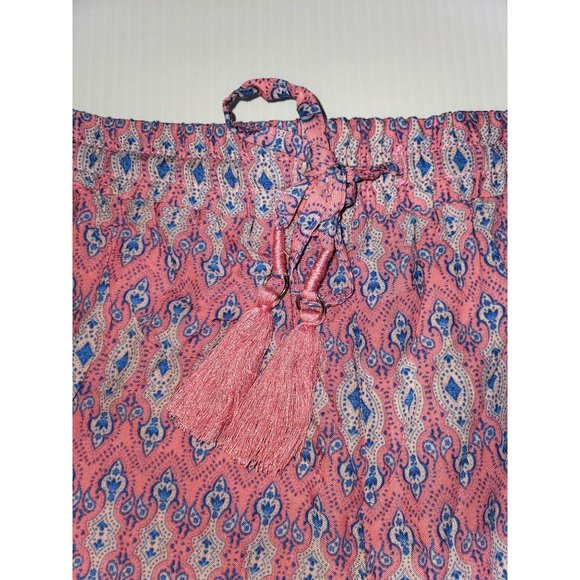 Atmosphere women's pink and blue drawstring tie shorts size 8 1236 - Picture 4 of 7